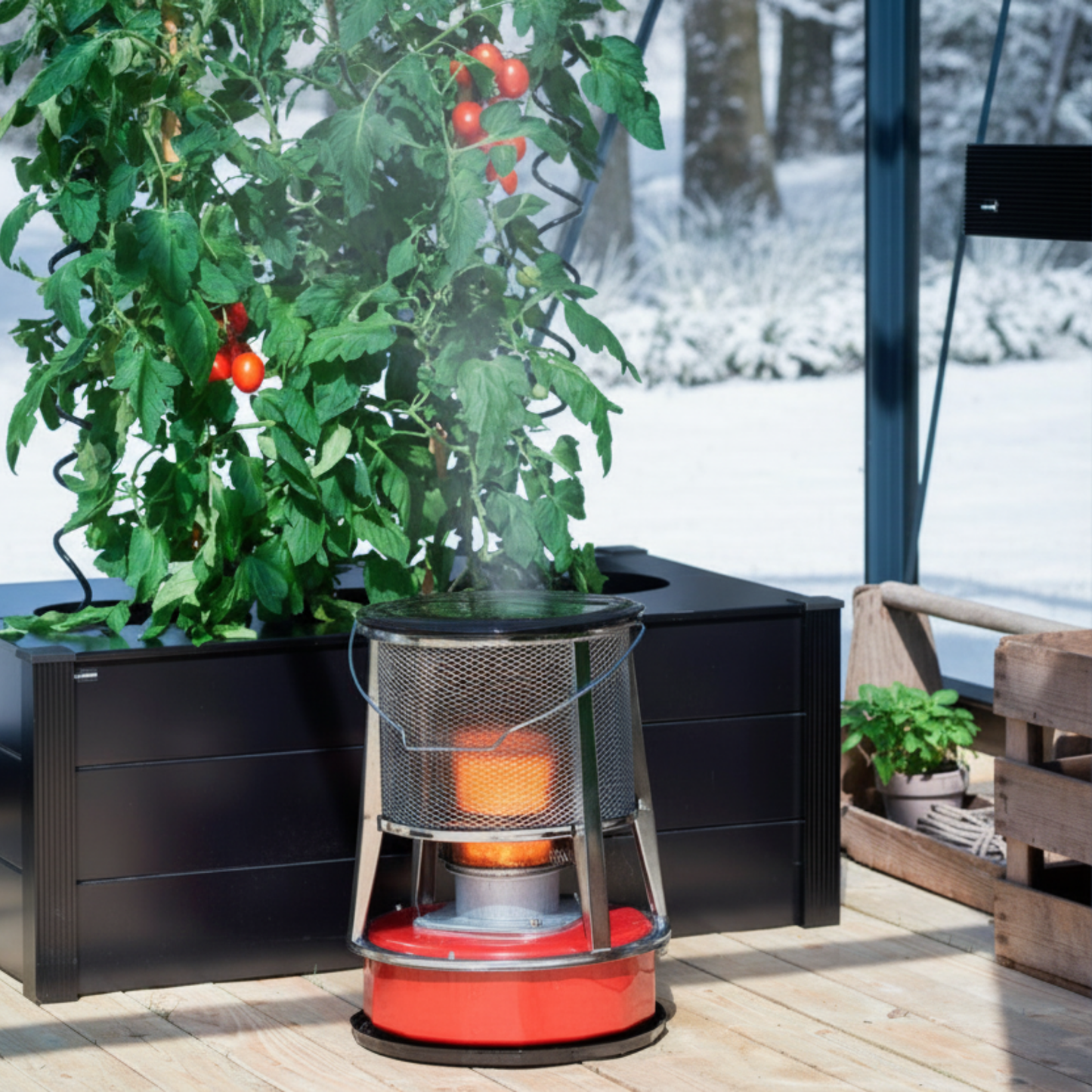 Réchaud de Serre | Pour 15m² | Conso : 0,26L/h