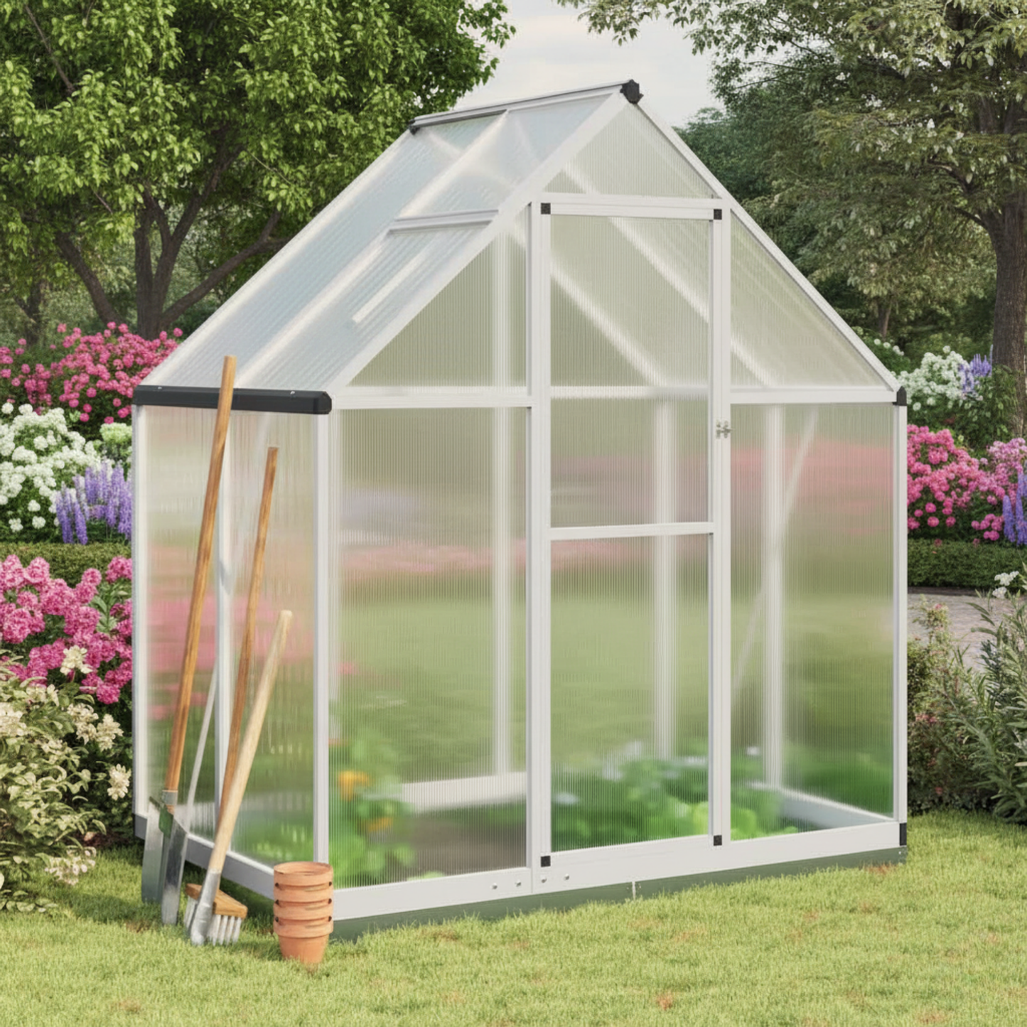 Serre Essentielle 2 m² | Epaisseur 4mm | Utile et Compact